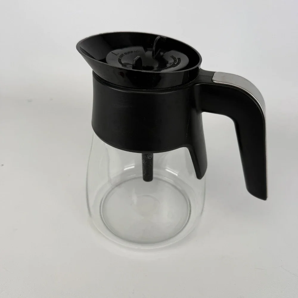 Ninja Coffee Maker Glass Carafe Replacment w/Lid CM401 Brew Through Lid‎ 10 Cup